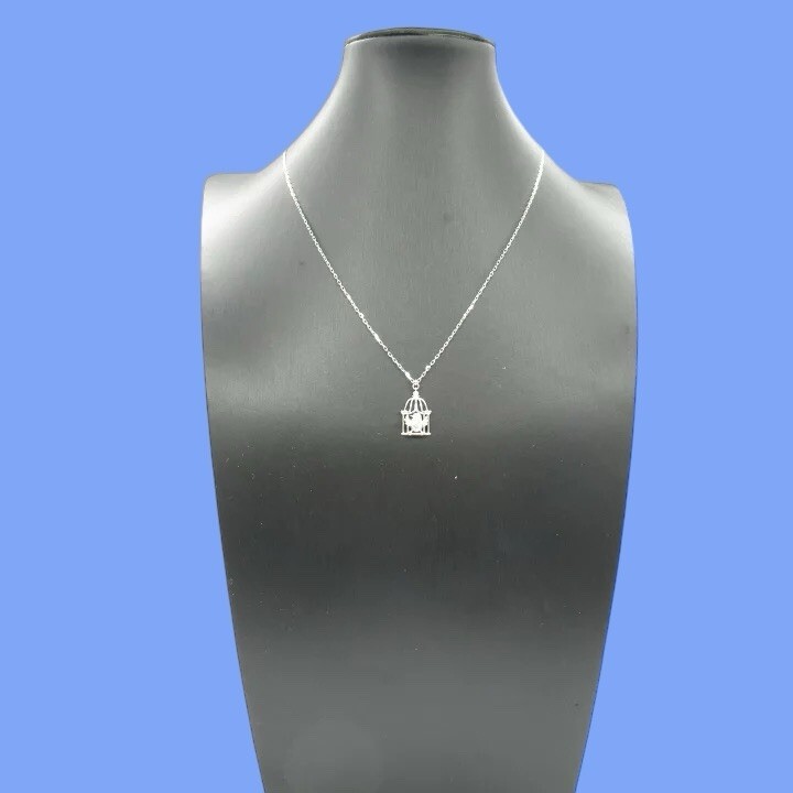Cartier Free As A Bird Diamond 18k White Gold Necklace | eBay