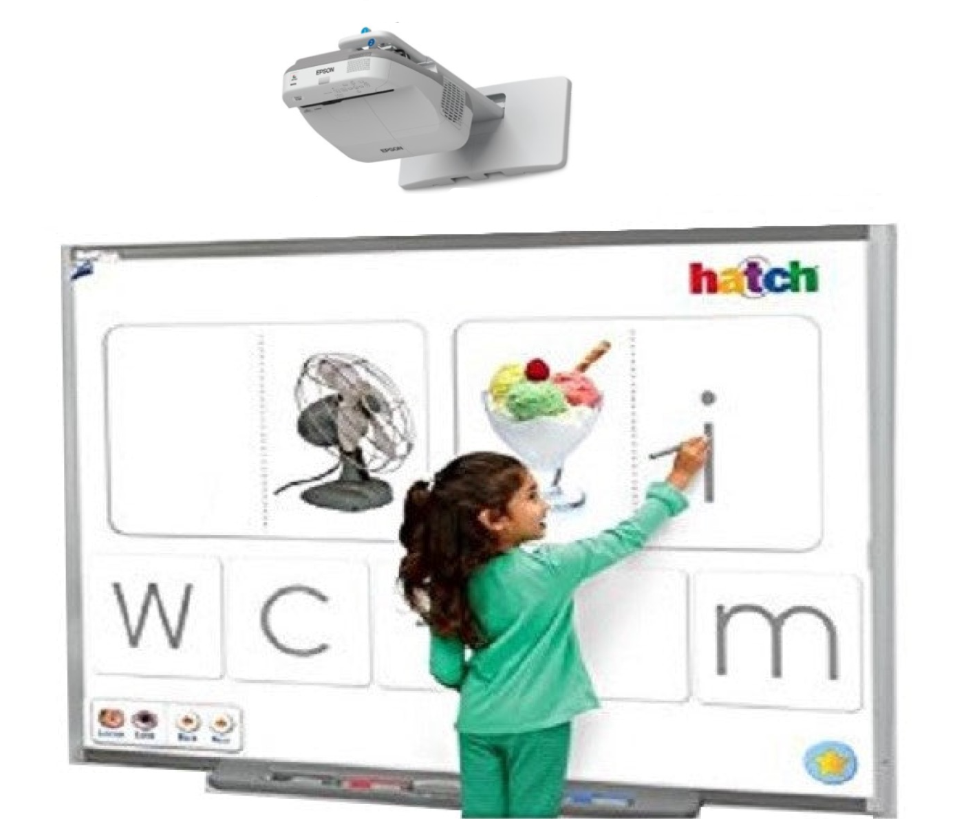 Tableau Blanc Interactif SMART Board SB680 65″ – Bon état, Fonctionnel