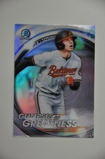 2020 Bowman Draft Chrome Refractor Heston Kjerstad 193/250 Glimpses of Greatness