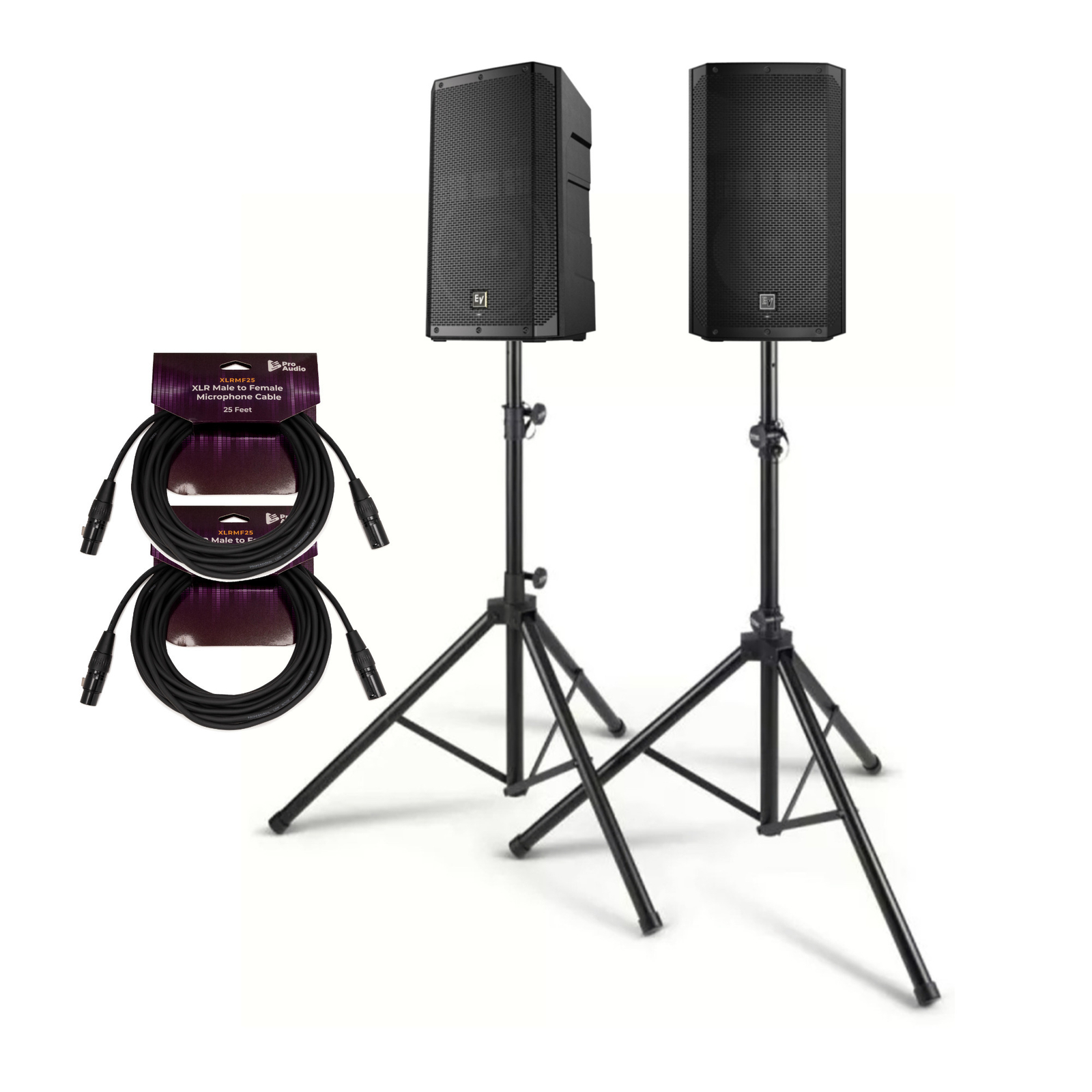 Electro Voice ELX200 12P 12-дюймовый громкоговоритель класса D мощностью 1200 Вт, комплект из 2 предметов
