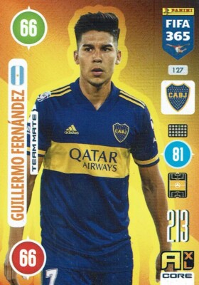 Panini Adrenalyn XL FIFA 365 2021 Team Mate Nr. 127 Guillermo Fernandez