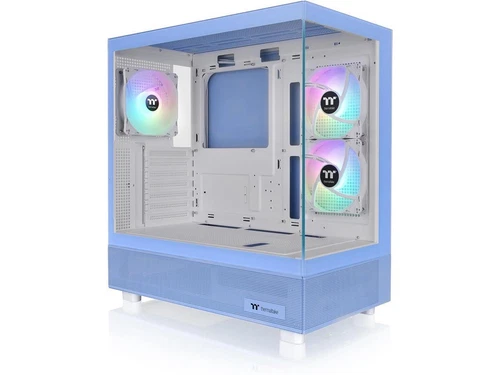 Thermaltake View 270 Plus TG ARGB Hydrangea Blue Mid Tower E-ATX Case 3x120mm