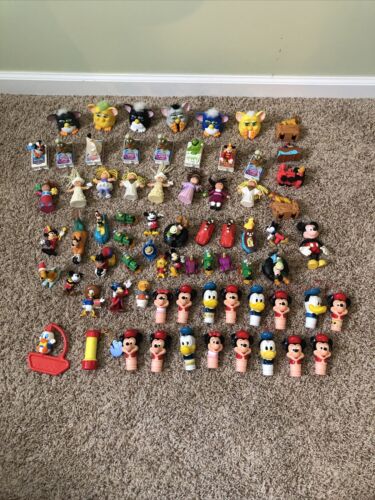 71 Piece Vintage McDonalds Happy Meal Toy Lot Cabbage Patch Furby Disney Mickey - Picture 1 of 23