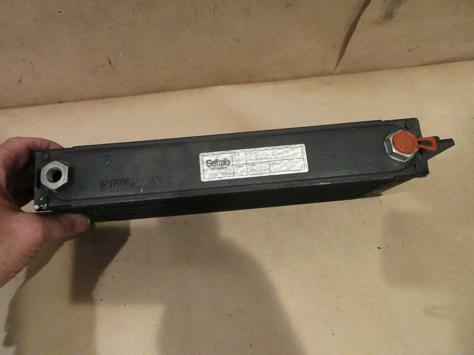 Ferrari 550 Oil Cooling Radiator  P/N 168744