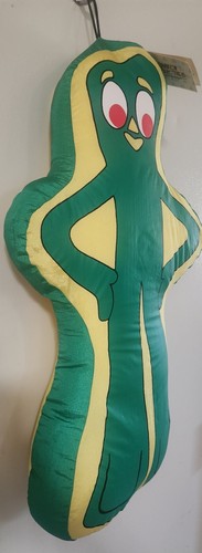 GUMBY Cast of Characters Spencers Vtg 1996 NEW with tag 22" Nylon stuffed Gumby - Picture 6 of 9