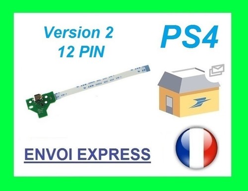 PS4 Controller USB Charging Port Socket 12 pin jds 011 board and 12 connector - Picture 1 of 2