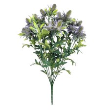 Artificial Thistle Bush - 36 Flower Heads