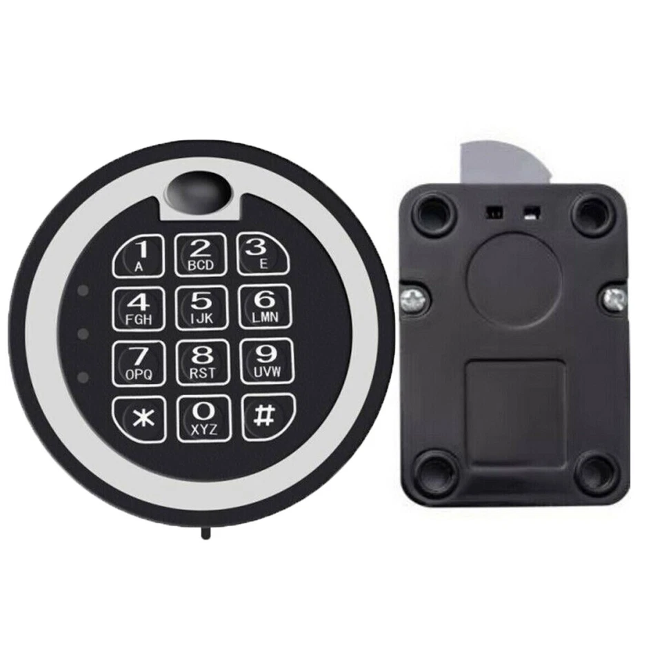 Replace Mesa MSL 500 Safe Lock Black Keypad Electronic Safe Swing Bolt Lock