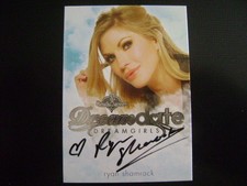 2017 Benchwarmer Dreamgirls Ryan Shamrock Dreamdate AUTO SILVER PLAYMATE WWE