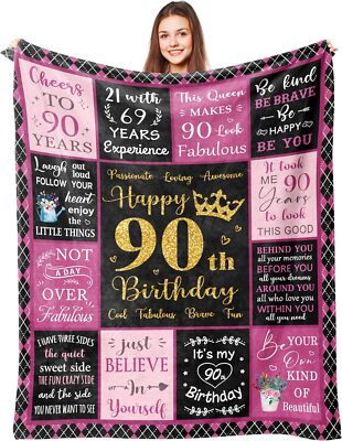 90th Birthday Gifts for Women, Best 90 60