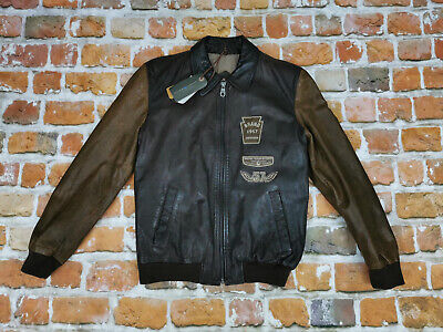 New Chevignon 1957 Vintage Leather Jacket R.W.D. Barry Brown New Chevignon 1957 Vintage Leather Jacket R.W.D. Barry Brown