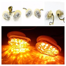 Clear Faring Flush Mount LED Turn Signal For ...