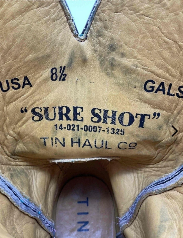 Botas para mujer Tin Haul Sure Shot talla 8 1/2 Foto 3 de 3
