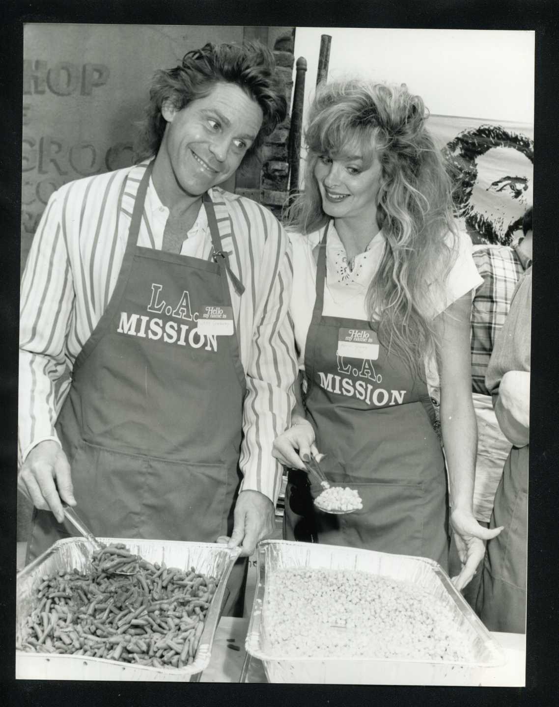 1980s JEFF CONAWAY & KARI YOUNG Vintage Original Photo GREASE TAXI