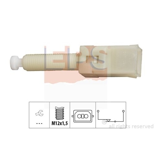 Interrupteur, Contacteur Des Feux Stop (frein) Pour CITROEN C5 III 2.0 HDI 136cv