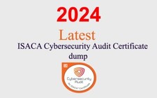 ISACA Cybersecurity Audit Certificate Q A GUARANTEED 1 month update 