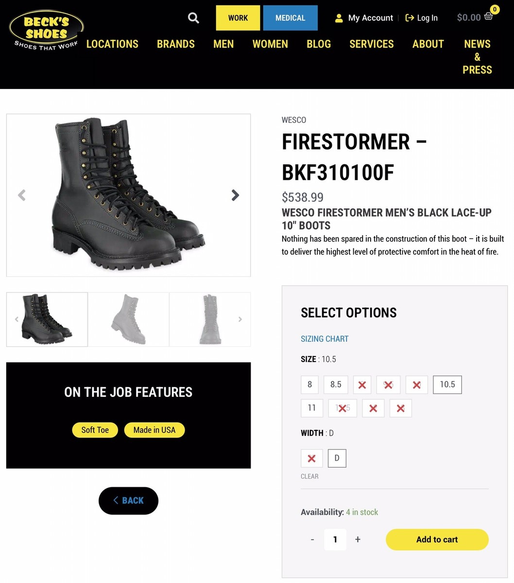 WESCOファイアーストーマーFirestormer FIRESTORMER - カスタムオーダーブーツならWESCO JAPAN