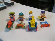 1989 Peanuts Farmer Series McDonalds Happy Meal Toys Complete Set of 4