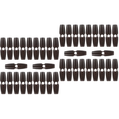 2 Pack Sewing Toggle Closures Olive Buttons Clothes Wooden Tie eBay