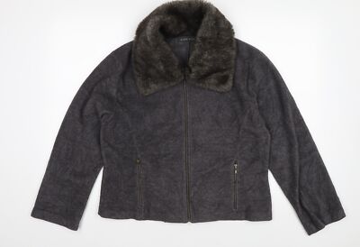 Alex & Co. Kurzjacke Damen Grau Wolle