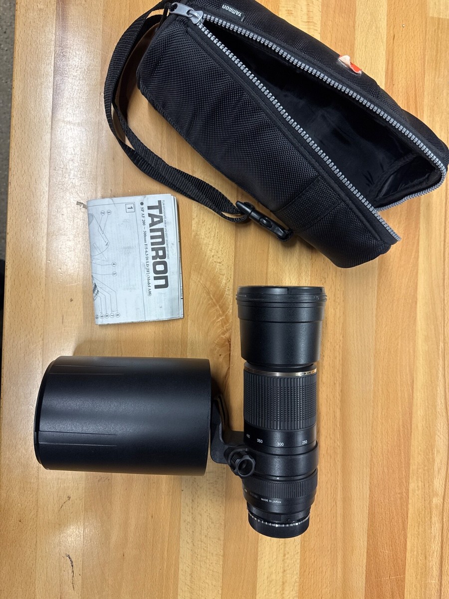 Buy Tamron SP A08 200-500mm f/5-6.3 LD AF Di IF Lens For Nikon