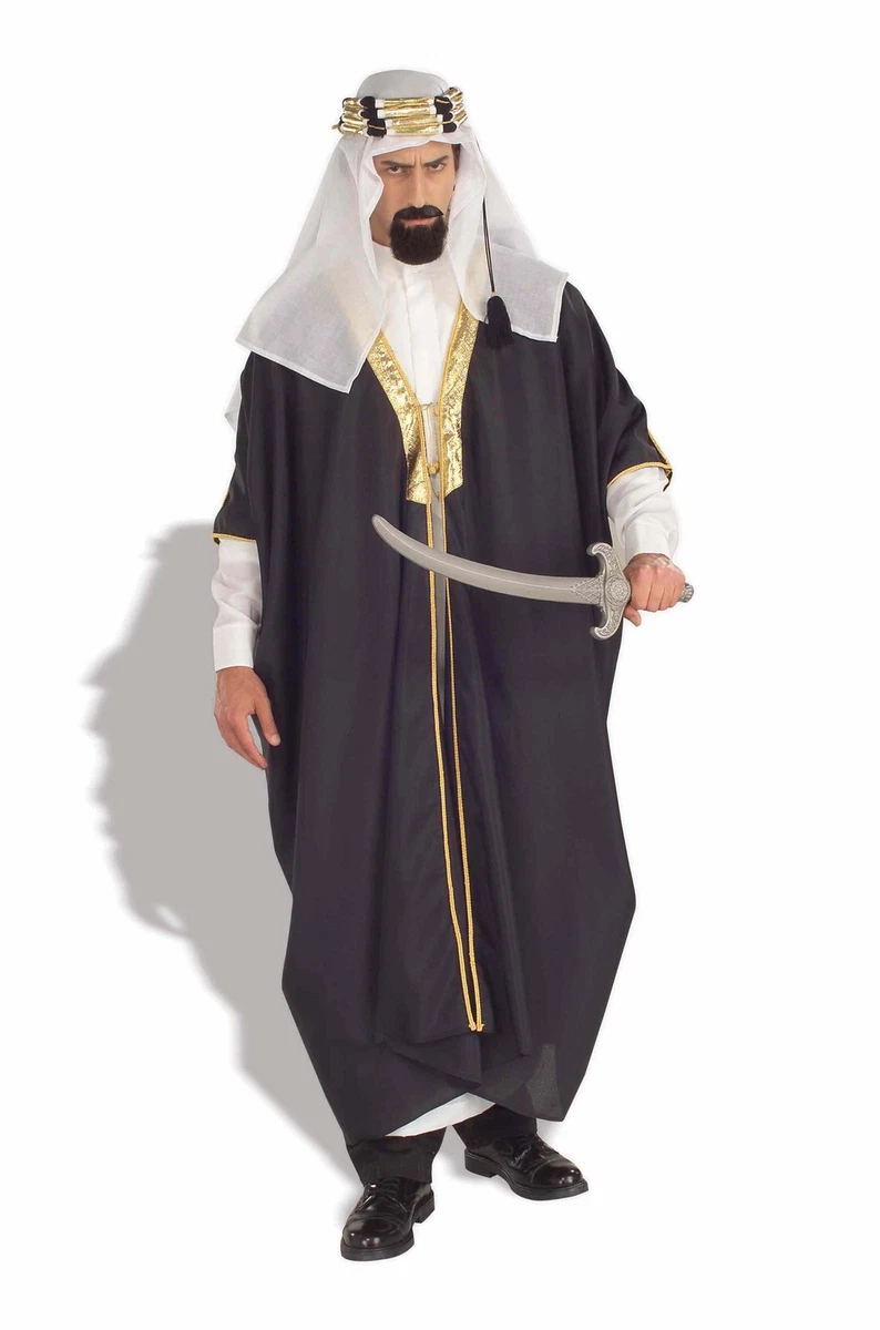 ARABIAN NIGHT ARAB SHEIK ADULT HALLOWEEN COSTUME NEW