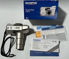 Olympus Stylus Epic Zoom 170 Point and Shoot 35mm Film Camera Tested/Works Read