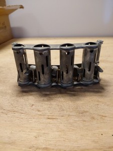 Vintage waist belt coin change dispenser, 4 barrel, 3"