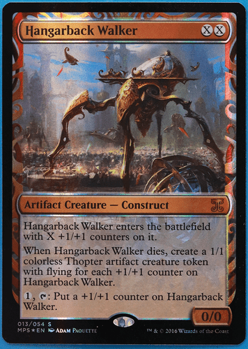 Hangarback Walker FOIL Masterpiece Kaladesh Inventions NM (507167) ABUGames - Picture 1 of 2