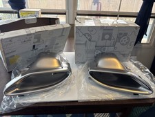 Mercedes W205 Rear Exhaust Muffler Tips Right Left A2054901127 A2054901227 Oem Mercedes W205 Rear Exhaust Muffler Tips Right Left A2054901127 A2054901227 Oem