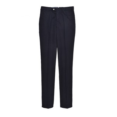 BRUNELLO CUCINELLI MEN'S LINEN BLEND ITALIAN FIT CASUAL NAVY PANTS NWT MSRP $870