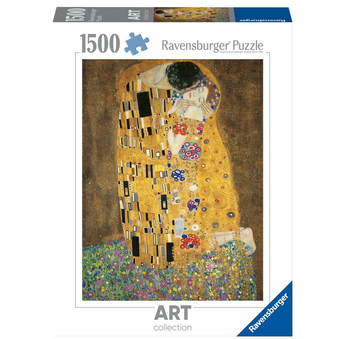 Idée cadeau puzzle 1500 pièces Gustav Klimt Art Collection pour passionnés