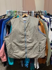 The North Face vintage Made in USA vest XL tan beige Unisex Brown Label RARE
