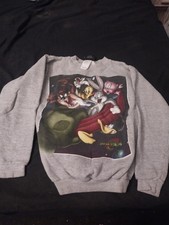 Vtg 90s Space Jam Sweatshirt Youth Kids Looney Tunes 1996 M 10-12