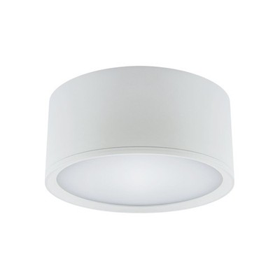LED Deckenspot Deckenlampe Ø 15 cm H: 7 cm rund klein Weiß 4100 K 1330 lm