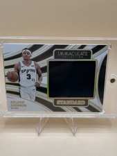 Panini Immaculate Collection Keldon Johnson The Standard Spurs Basketball Card