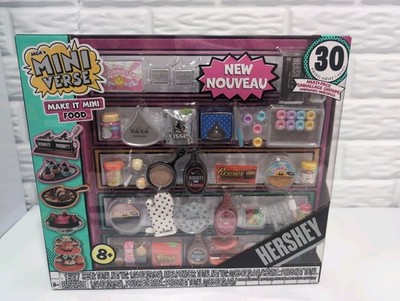MGA s Miniverse Make It Mini Food Hershey Multi-Pack 30-Piece Set   New Sealed