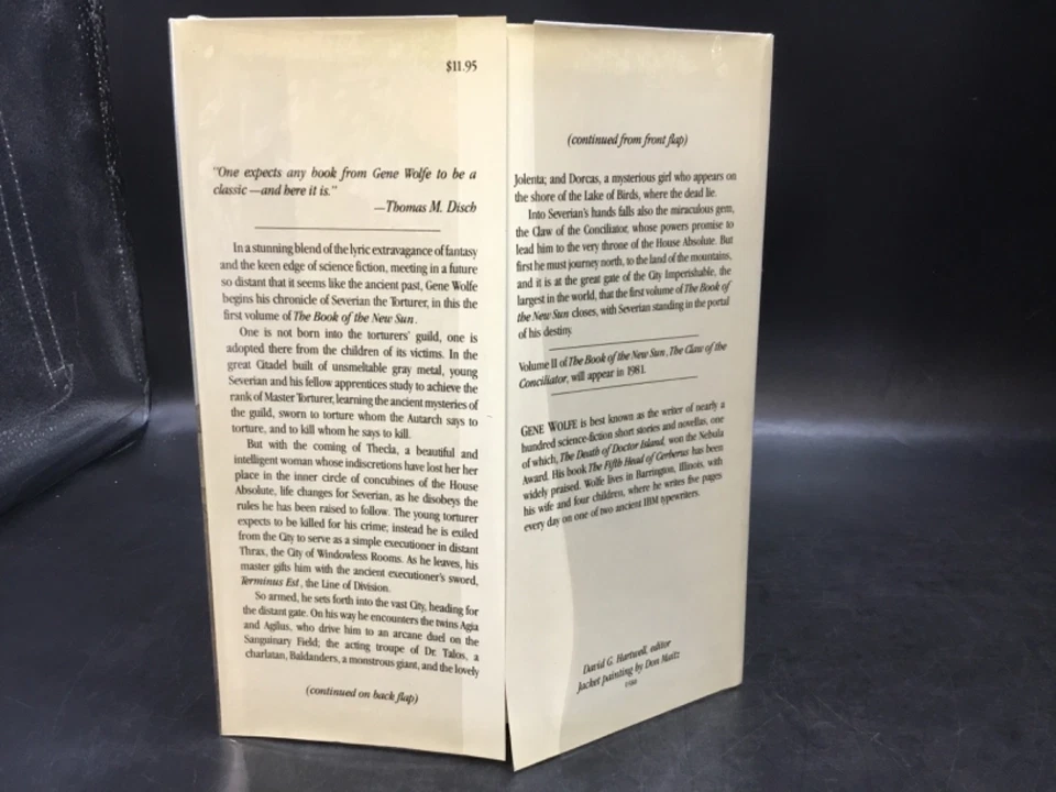 G2U La sombra del torturador Gene Wolfe 1ª edición Simon Schuster 1980 Foto 2 de 4