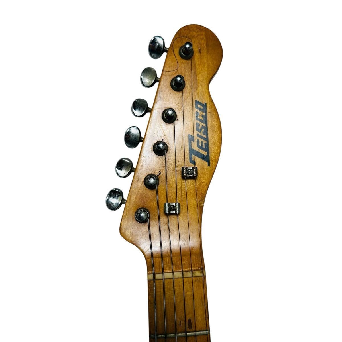 Rare Teisco TE‑440 Thinline Telecaster Style Guitar Natural