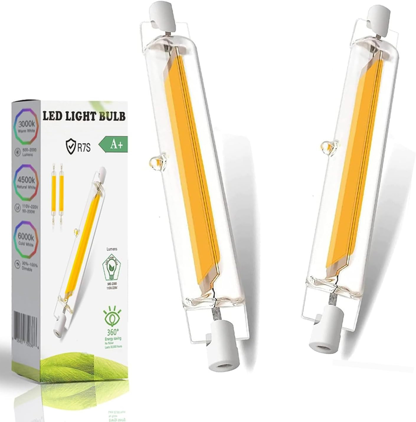 Lampadina R7S LED 78mm Dimmerabile 10W: Sostituisci Alogena 100W