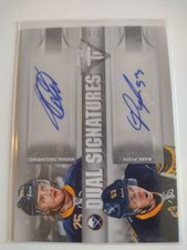 2013-14 TITAINIUM M GRIGORENKO & M PYSYK ROOKIE RC DUAL AUTOGRAPHS AUTO 22/50