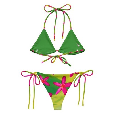 Floral String Bikini