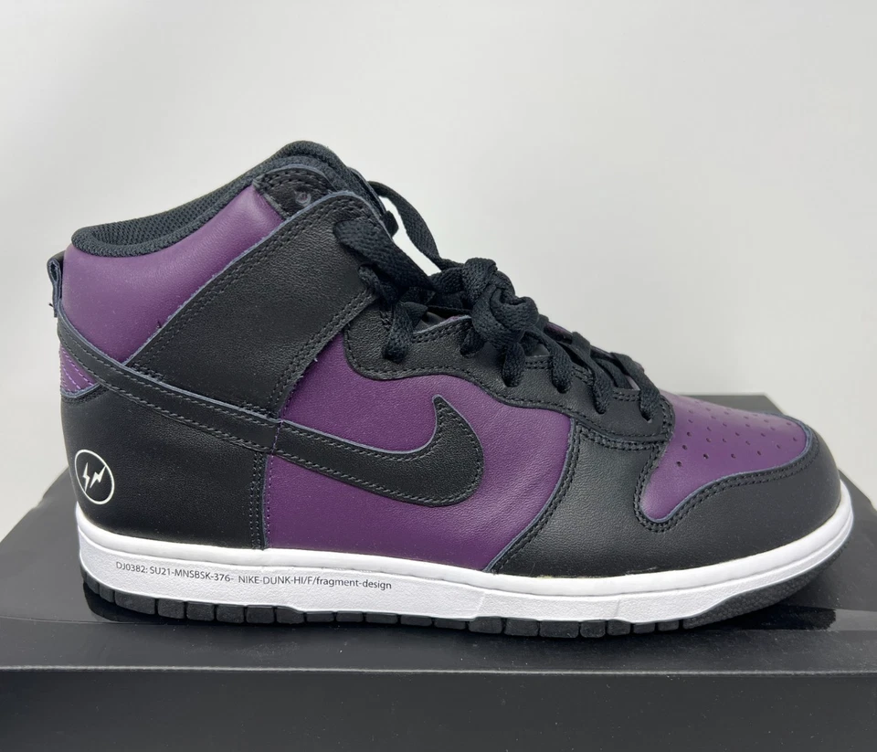 Talla 11 - Nike Fragment Design x Dunk High Beijing DJ0382-600 OG Retro 2021 Foto 2 de 4