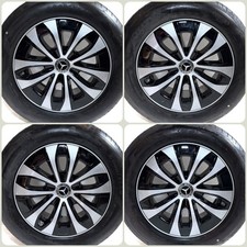 Mercedes E-Klasse W214 S214 Original Alu-Felgen Sommer-Reifen 225/60 R17 99Y