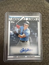 2020 Topps Update Series - Baseball Stars Autographs Corey Dickerson #BSA-CD(AU)