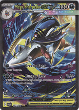 Mega Sharpedo ex #127 Prices | Pokemon Phantasmal Flames | Pokemon Cards