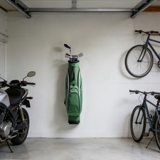 Wall Mount Golf Bag Holder Golf Bag Storage Rack Golf Bag Storage Organizer