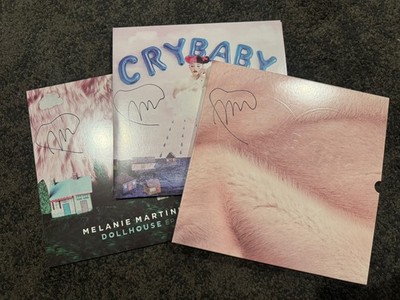 signed cry baby + dollhouse anniversary box set autographed by melanie martinez