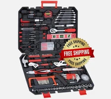 Juego de Herramientas 237 Piezas con Caja, Kit Profesional para el Hogar