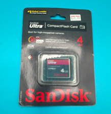 SanDisk Ultra 4GB CompactFlash CF Memory Card High Speed SDCFH-004G-A11